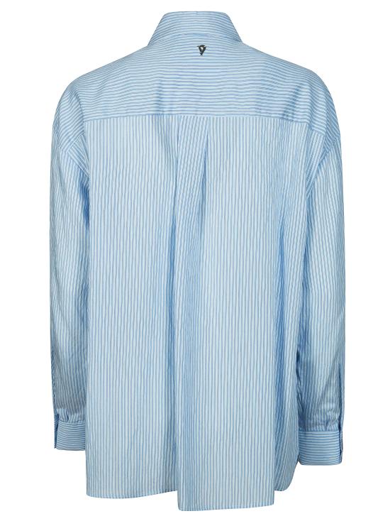 26SS 돈답 셔츠 DC446EF0161D002 806 AZZURRO - DONDUP