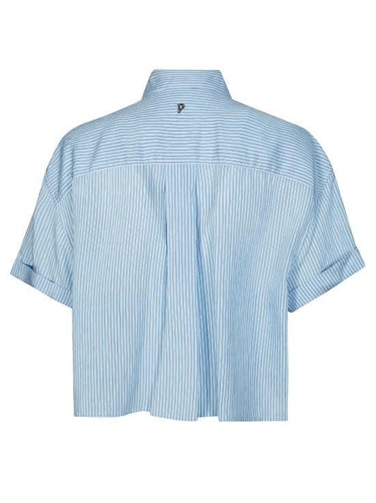 26SS 돈답 셔츠 DC490EF0161D002 806 AZZURRO - DONDUP