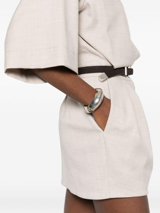 26SS 안다마네 미디 원피스 T190183A TNP246108 White - ANDAMANE