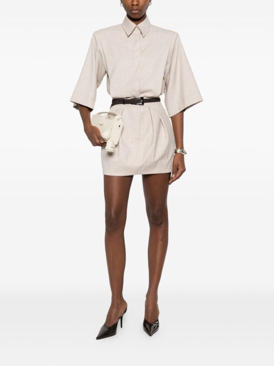 26SS 안다마네 미디 원피스 T190183A TNP246108 White - ANDAMANE