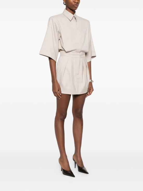 26SS 안다마네 미디 원피스 T190183A TNP246108 White - ANDAMANE