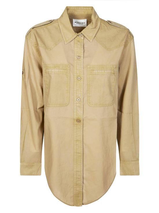 26SS 이자벨마랑에뚜왈 셔츠 CH0304FAD1I05E 67LK BEIGE