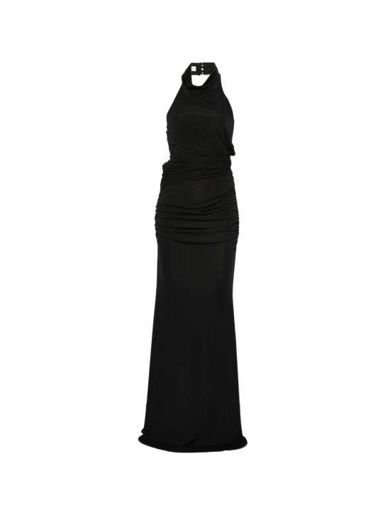 26SS 안다마네 미디 원피스 T190114A TJP073999 Black