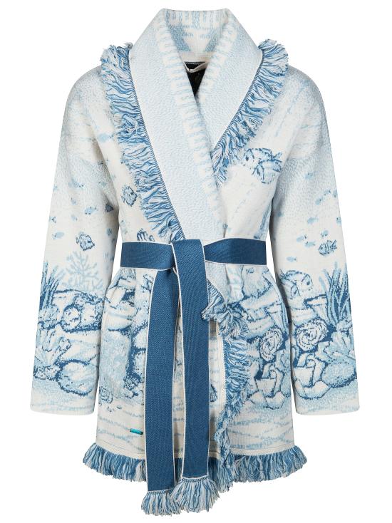 26SS 알라누이 가디건 LWHB064R26KNI0180F45 ARPA BLUE MULTICOLOR