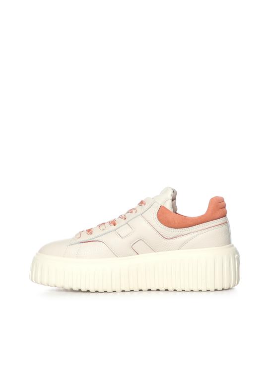 26SS 호간 스니커즈 HXW6450FE93UXI 0FE5 Orange ivory - HOGAN