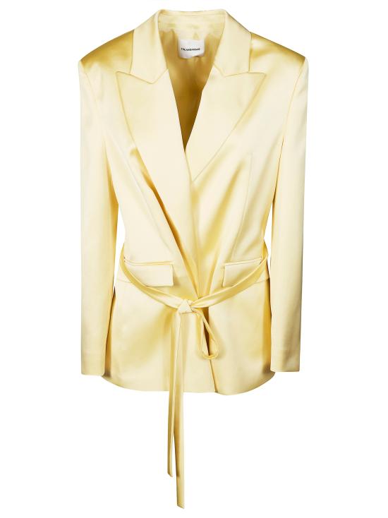 26SS 안다마네 수트 자켓 T193006A VANILLA GIALLO