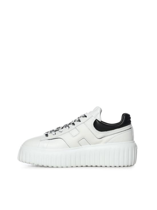 26SS 호간 스니커즈 HXW6450FE93UY8 0001 WHITE BLACK - HOGAN