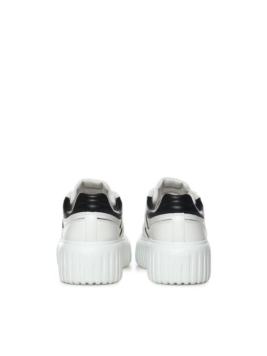 26SS 호간 스니커즈 HXW6450FE93UY8 0001 WHITE BLACK - HOGAN