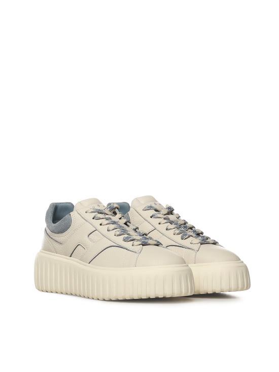 26SS 호간 스니커즈 HXW6450FE93UXI 0RVJ IVORY light blue - HOGAN