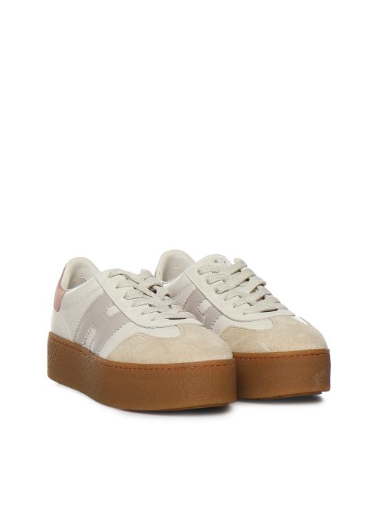 26SS 호간 스니커즈 HXW6980FB60UX4 0RVH GREY PINK IVORY - HOGAN