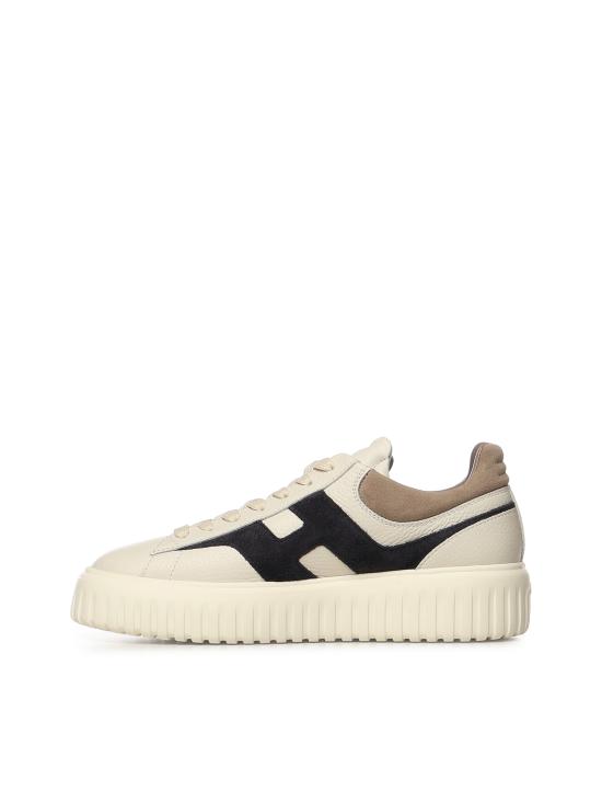 26SS 호간 스니커즈 HXM6450FE91UXI 0RVN Blue Ivory Beige - HOGAN