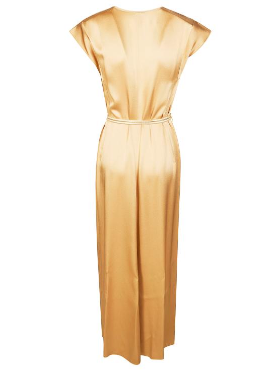 26SS 포르테포르테 롱 원피스 14554 F49A1012 GIALLO - FORTE FORTE