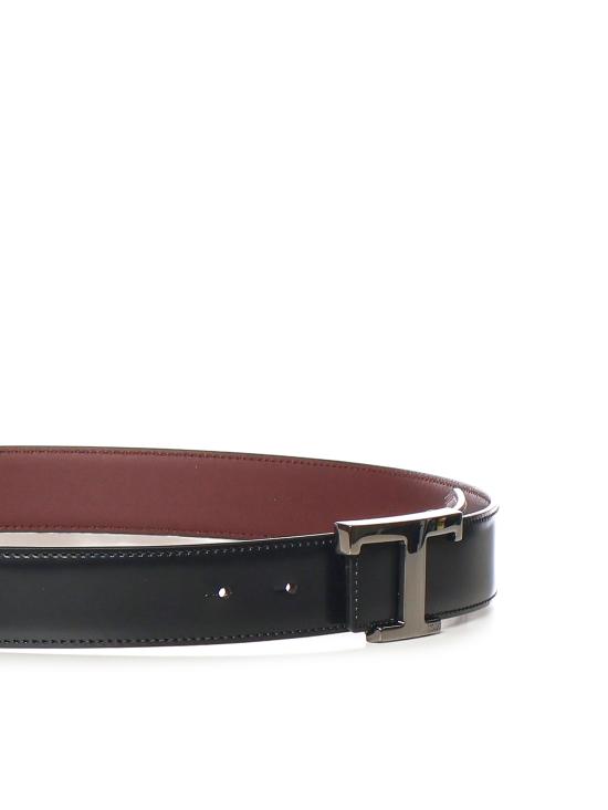 26SS 토즈 벨트 XCMCQR55100HDL 576C black BORDEAUX - TODS