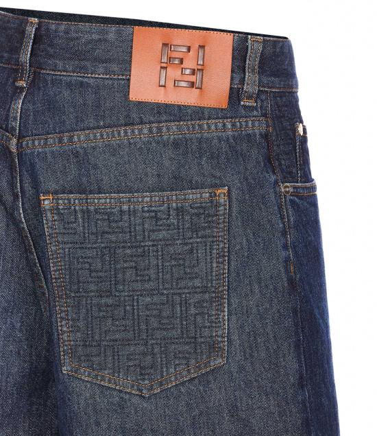 26SS 펜디 숏팬츠 FLP861 AW82F1UKI Blue - FENDI