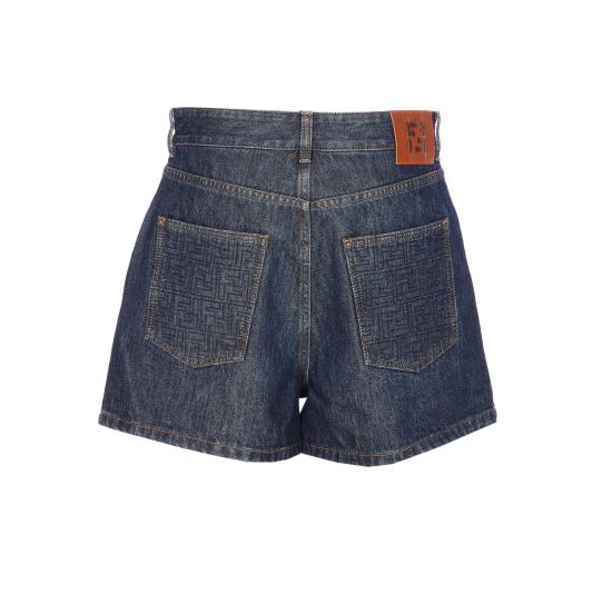 26SS 펜디 숏팬츠 FLP861 AW82F1UKI Blue - FENDI