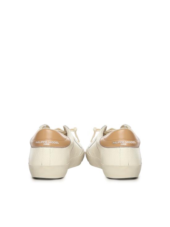 26SS 필립모델 스니커즈 PRLU VZ01 Milk Beige - PHILIPPE MODEL