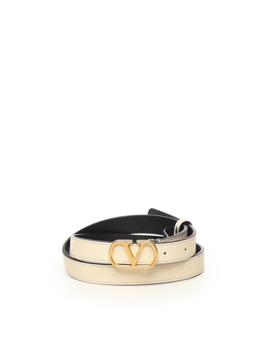 26SS 발렌티노 가라바니 벨트 8W2T0SM7 IYRREN BUTTER WHITE
