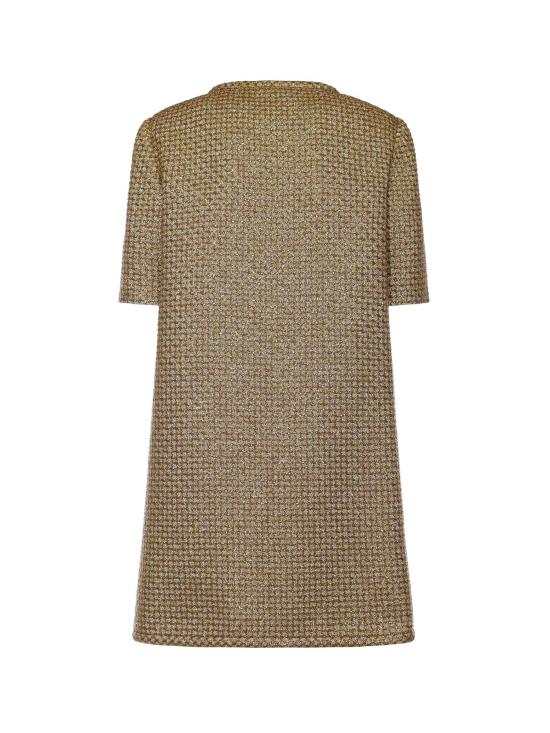 25FW 발렌티노 가라바니 숏 원피스 8B3VAHP3 A11G70 Golden - VALENTINO GARAVANI