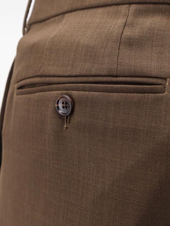 26SS 톰포드 스트레이트 팬츠 PLMD01W0132 GAY Khaki brown - TOMFORD