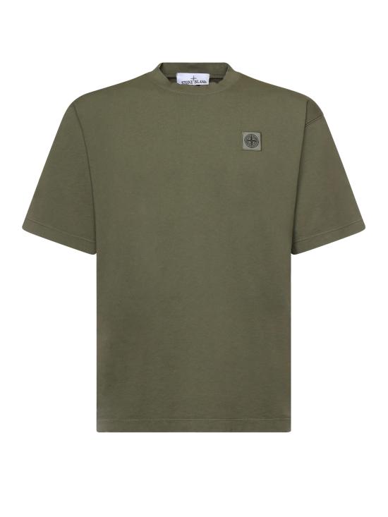 26SS 스톤 아일랜드 반팔 티셔츠 L1S152100030 S0115V005G MILITARY GREEN