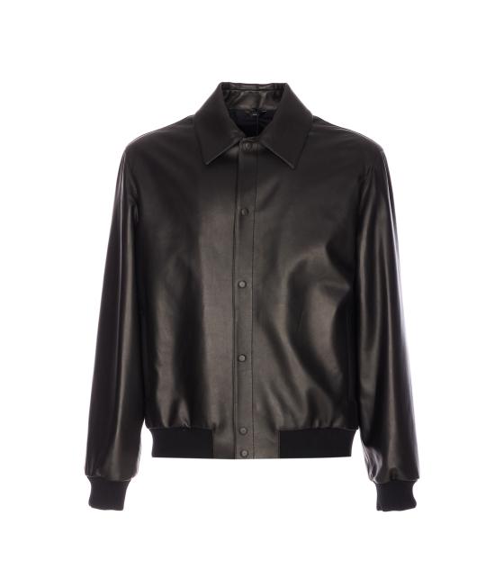 26SS 펜디 레더 블루종 FPJ139 ATJZF0GME Black