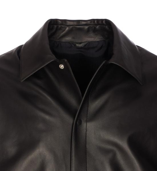 26SS 펜디 레더 블루종 FPJ139 ATJZF0GME Black - FENDI