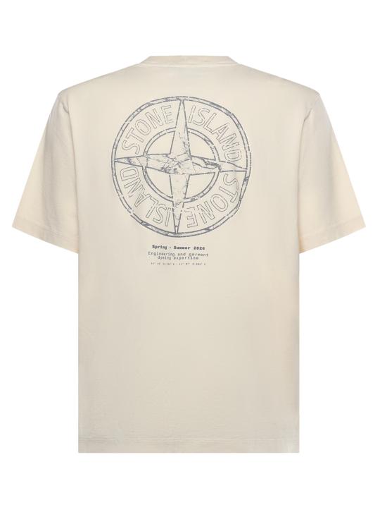 26SS 스톤 아일랜드 반팔 티셔츠 L1S152100001 S0285V0093 White - STONE ISLAND