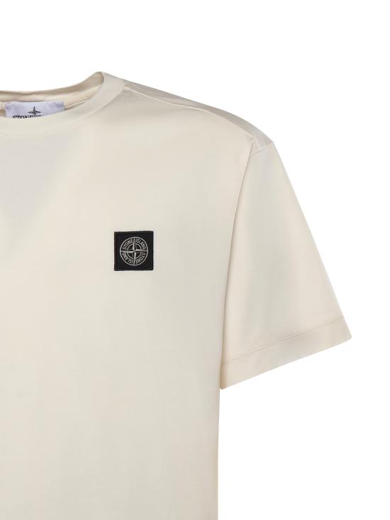 26SS 스톤 아일랜드 반팔 티셔츠 L1S152100027 S0013V0093 White - STONE ISLAND