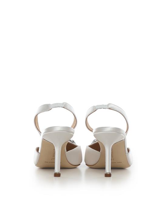 26SS 마놀로 블라닉 플랫 슈즈 4190698 1205 White - MANOLO BLAHNIK