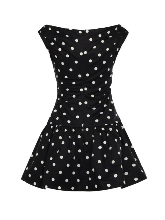 26SS 셀프 포트레이트 숏 원피스 RS26209S B Black - SELF PORTRAIT