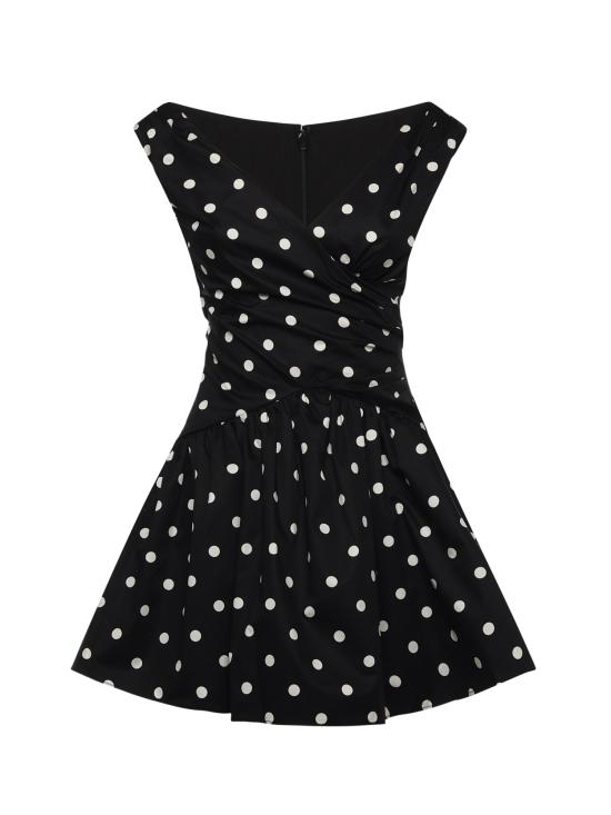 26SS 셀프 포트레이트 숏 원피스 RS26209S B Black