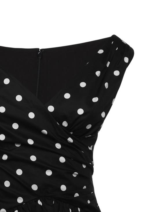 26SS 셀프 포트레이트 숏 원피스 RS26209S B Black - SELF PORTRAIT