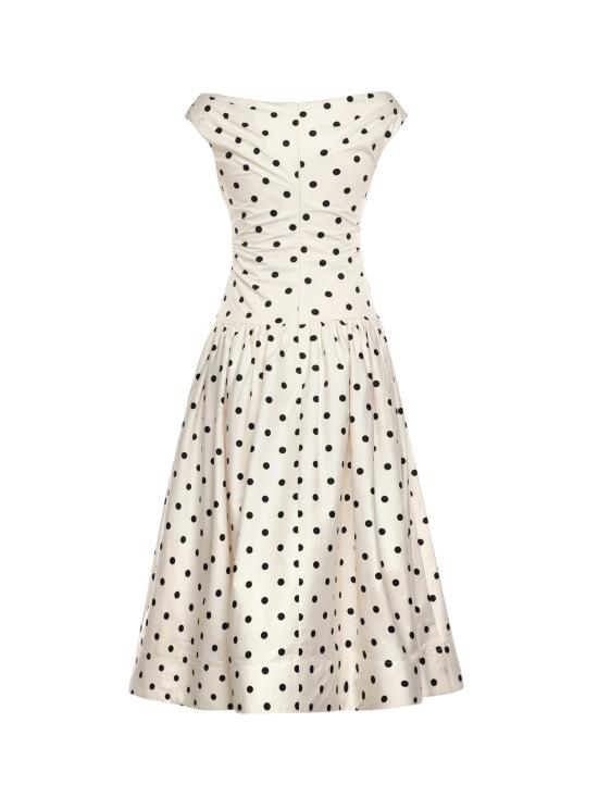 26SS 셀프 포트레이트 미디 원피스 RS26209M C White - SELF PORTRAIT