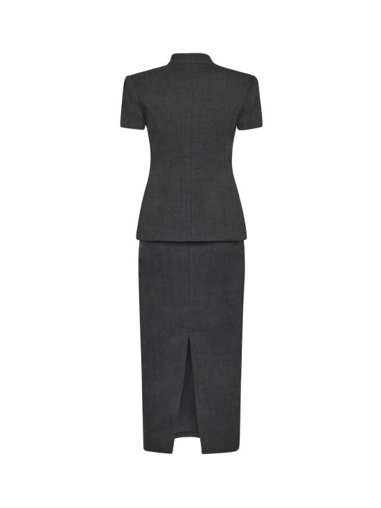 26SS 셀프 포트레이트 미디 원피스 RS26160MA GR Grey - SELF PORTRAIT