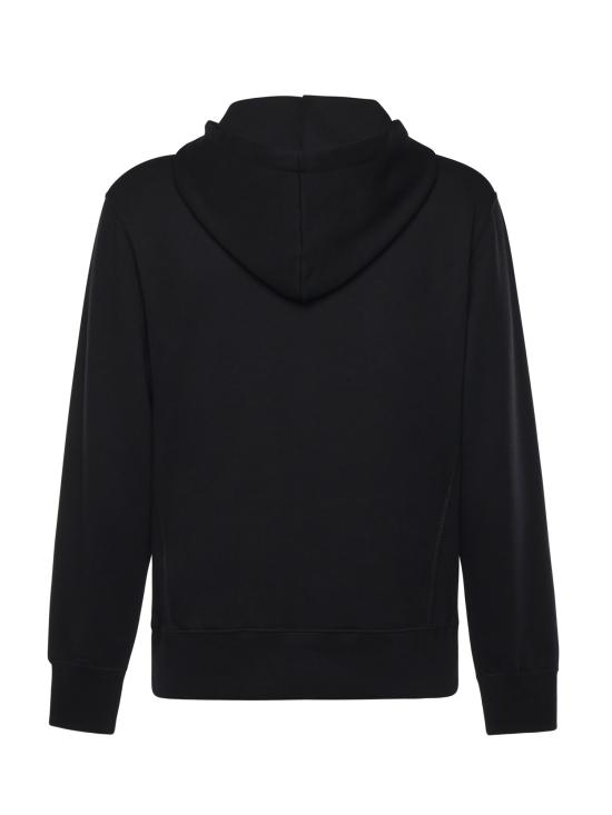 26SS 호간 긴팔 티셔츠 KQMB5522290ZFU B999 Black - HOGAN