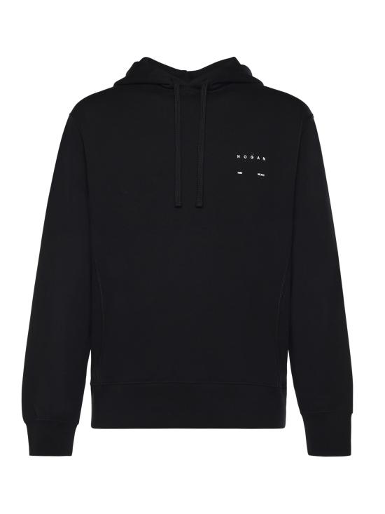 26SS 호간 긴팔 티셔츠 KQMB5522290ZFU B999 Black