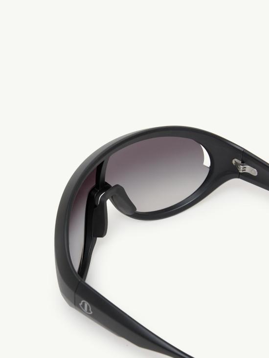 26SS 릭오웬스 몽클레어 선글라스 MU01F0001GBLKMB 0909 Black - RICK OWENS MONCLER