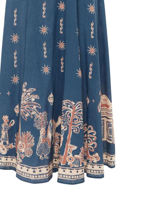 26SS 알레메 미디 원피스 6206D BLUE Blue - ALEMAIS