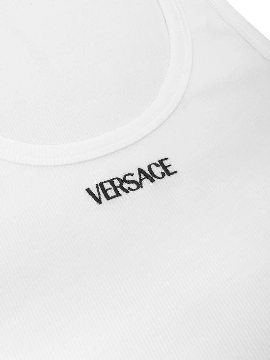 26SS 베르사체 팬티 10131251A09410 1W000 White - VERSACE