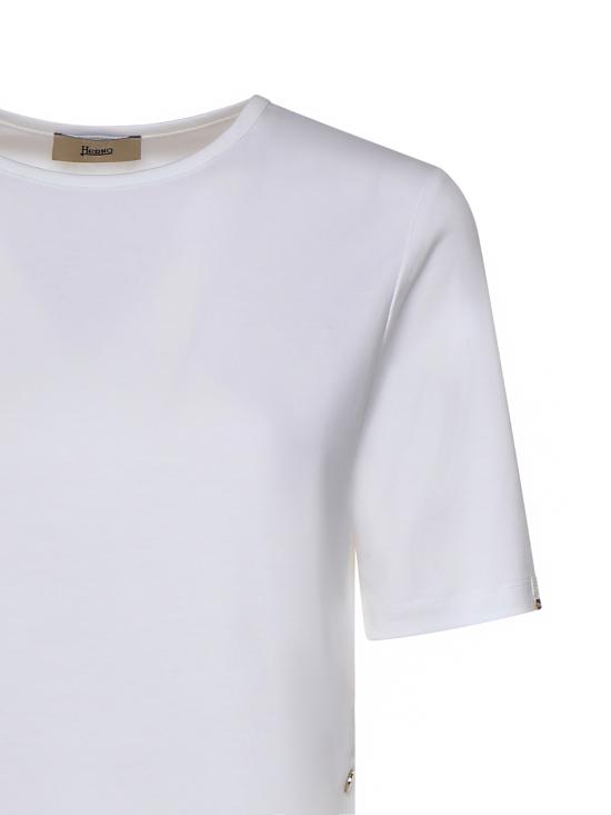 26SS 에르노 반팔 티셔츠 JG000258D M01 520631000 White - HERNO