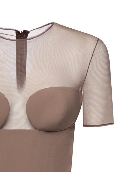 26SS 넨시 도자카 긴팔 티셔츠 NDTOP1107500700VR TAUPE GRAY - NENSI DOJAKA