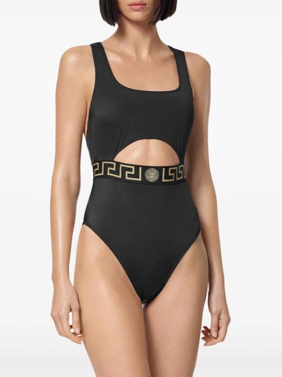 24FW 베르사체 비치웨어 10158611A11119 1B000 Black - VERSACE