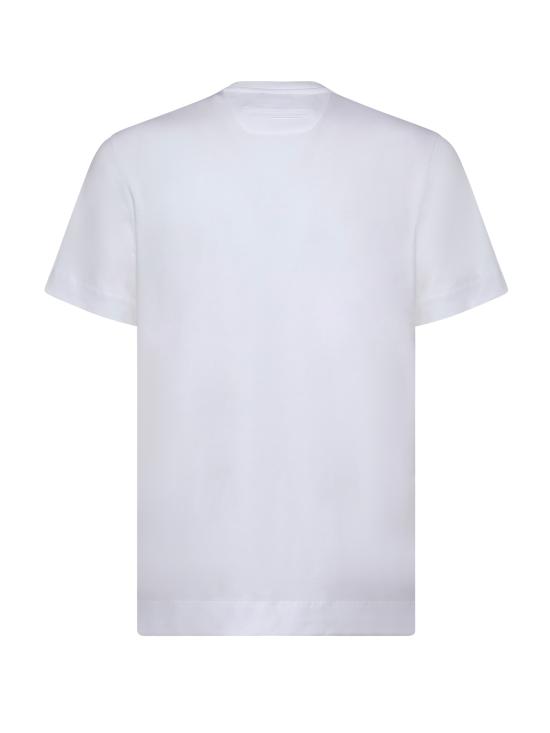 26SS 에르메네질도제냐 반팔 티셔츠 UH360A3 H765NL001 Bianco - ERMENEGILDO ZEGNA