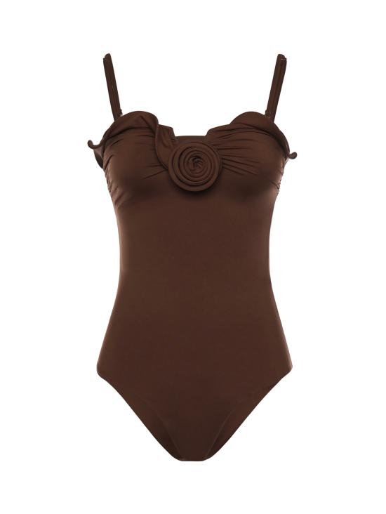 26SS 마그다뷰트림 비치웨어 608426 Brown