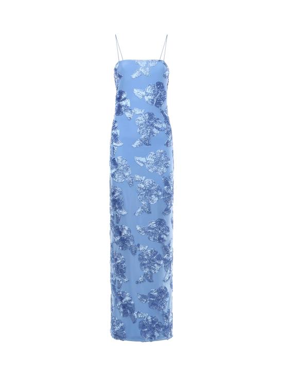 26SS 로테이트 롱 원피스 116009 1321 HYDRANGEA BLUE