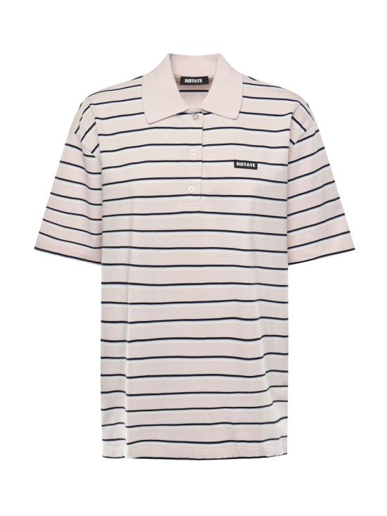 26SS 로테이트 폴로 티셔츠 115324 1810 ORCHID ICE COMB