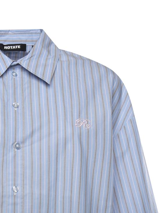 26SS 로테이트 셔츠 115366 3082 HYDRANGEA BLUE COMB - ROTATE