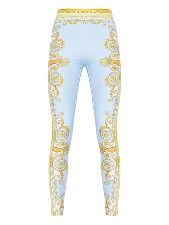 26SS 베르사체 레깅스 10039001A17164 5Y580 Clear Blue