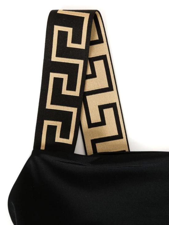 26SS 베르사체 원피스 수영복 ABD010981A11119 A1008 Black - VERSACE