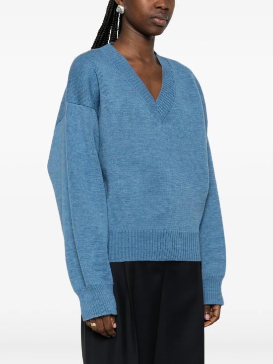 26SS 로에 스웨터 41823304 471 Blue - ROHE